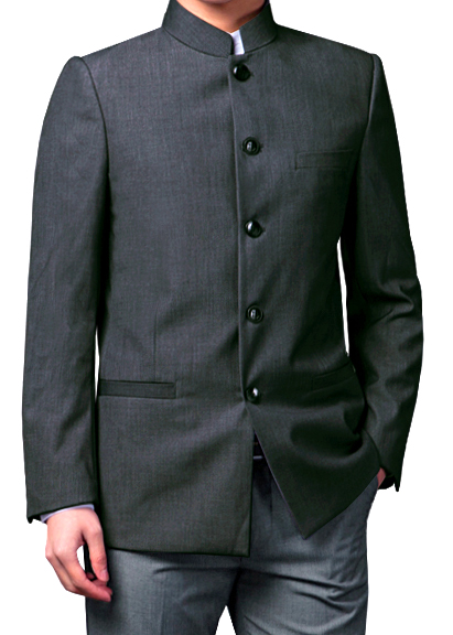 Blazer mit Stehkragen