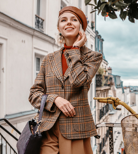 Tweed Blazer Jacket