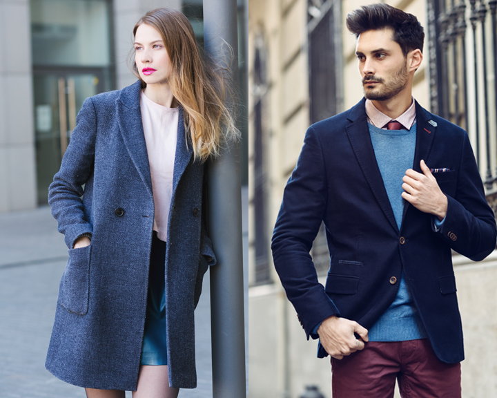 Toller Stil mit Blazer oder Mantel