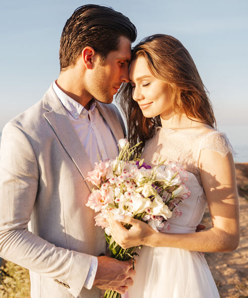 Leinen Anzug Herren Hochzeit