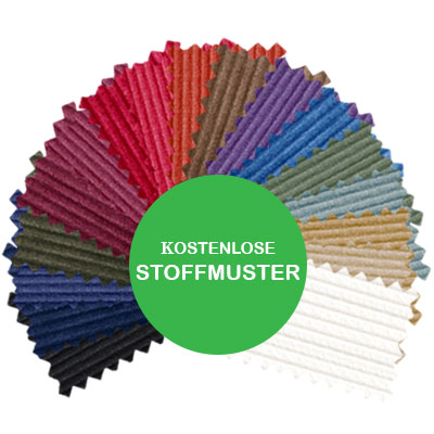 Stoffmusterkarte Cord Hose