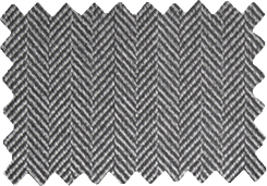 Tweed Anzug mit Fischgrätmuster in Schwarz-Grau Tweed Anzug mit Fischgrätmuster in Schwarz-Grau