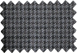 Tweed Sakko Schwarz-Grau-Braun (Hahnentritt)