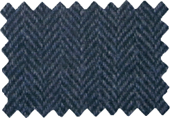 Tweed Sakko mit Fischgrätmuster Schwarz-Blau