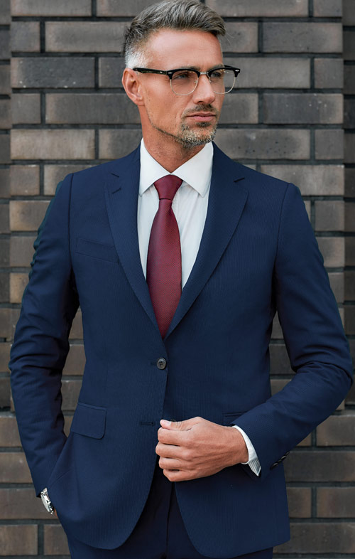 2 teiliger Anzug Herren Blau ab CHF 359.-